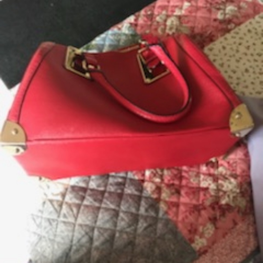 Aldo red handbag